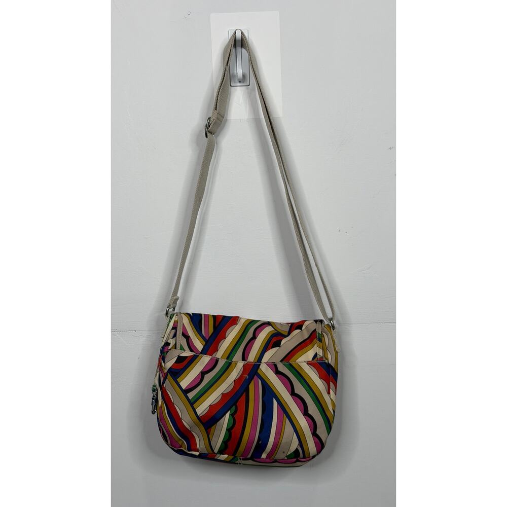 Kipling Attyson Crossbody Shoulder Bag multicolor swirl print View 3